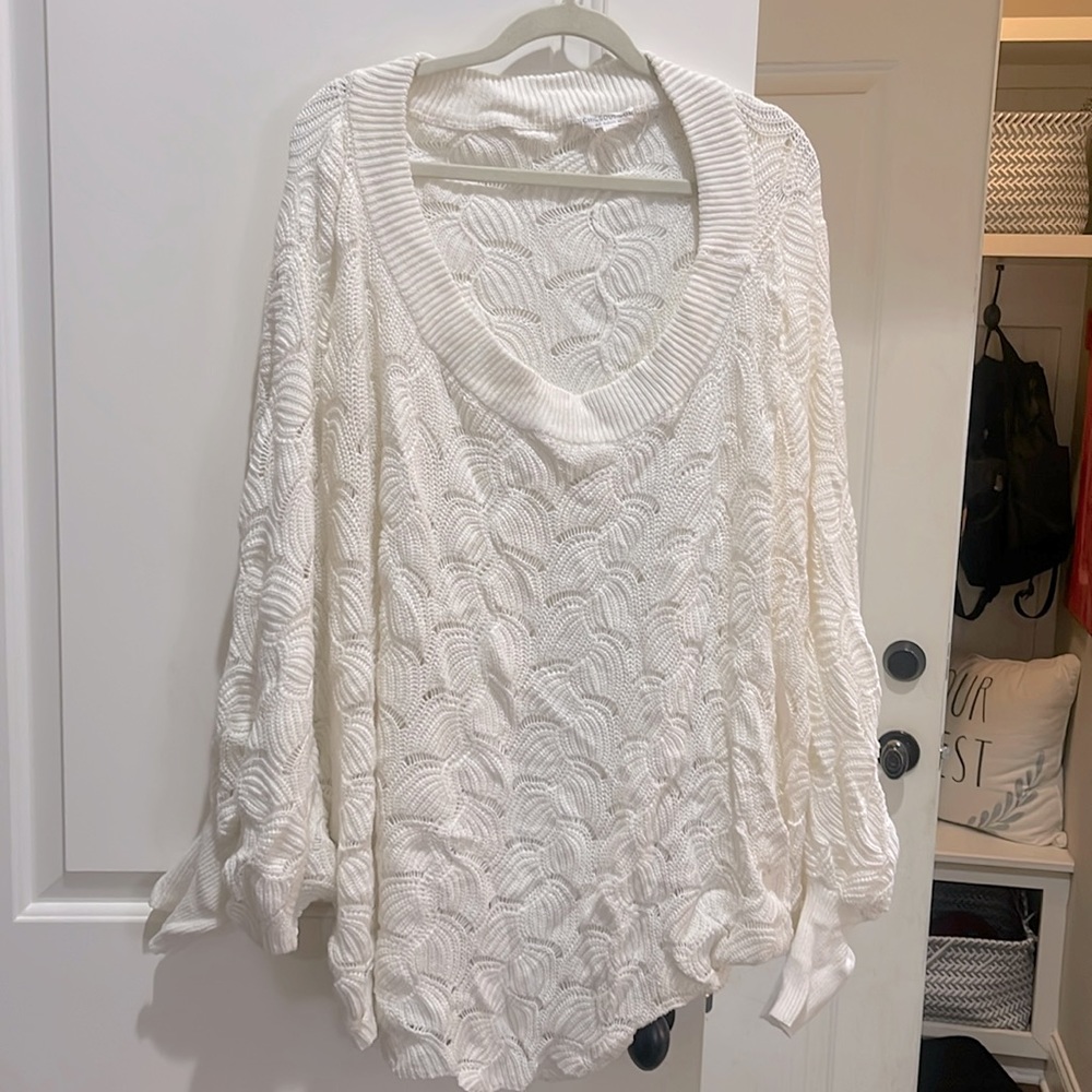 Boutique off the shoulder sweater in like new condition